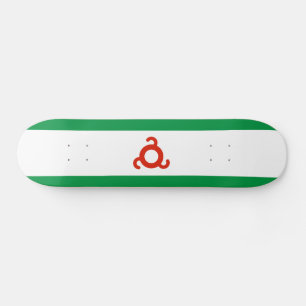 Flagge Inguschetiens Skateboard