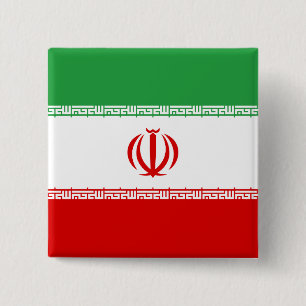 Flagge Iran (Iran) Button