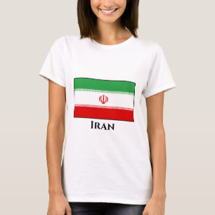 Flagge Iran (Iran) T-Shirt