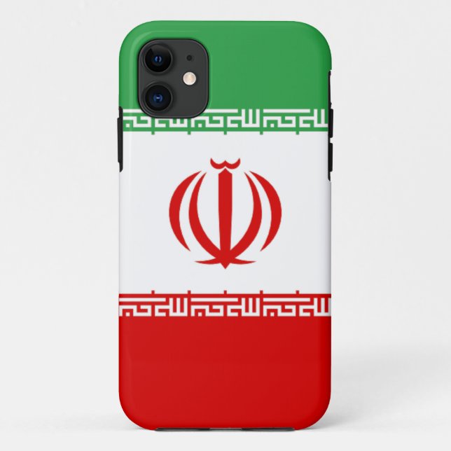 Flagge Irans Case-Mate iPhone Hülle (Rückseite)