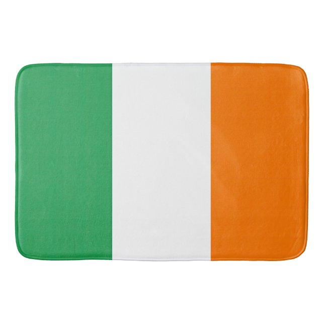 Flagge Irland Badematte (Vorderseite)