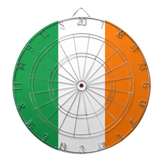 Flagge Irland Dartscheibe (vorne)