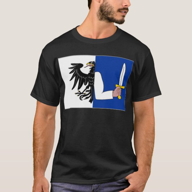 Flagge Irlands Connacht T-Shirt (Vorderseite)