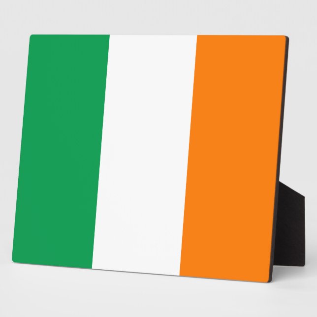 Flagge Irlands Fotoplatte (Seite)
