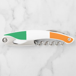 Flagge Irlands Kellnermesser