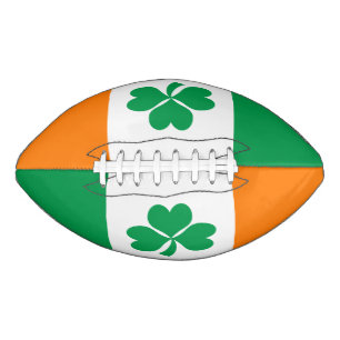 Flagge Irlands Kleeblatt Football