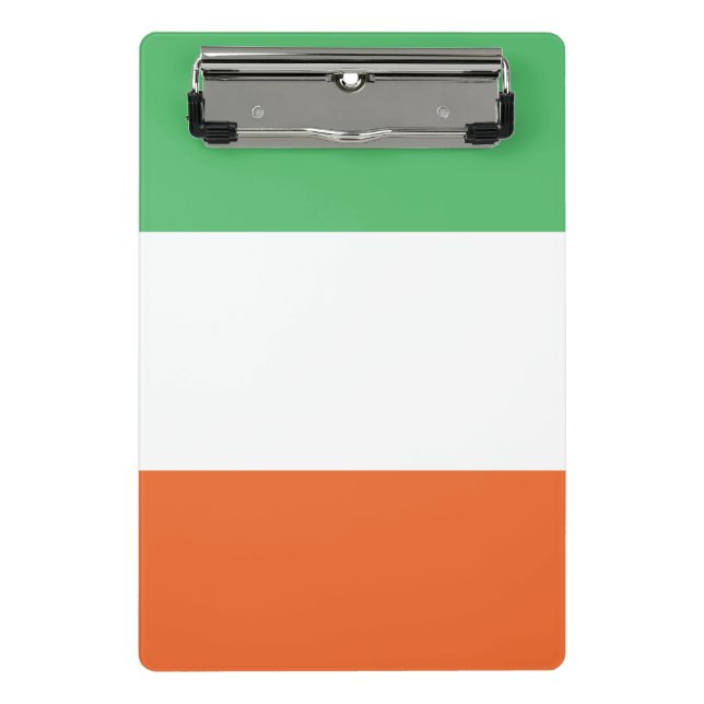 Flagge Irlands Mini Klemmbrett (Vorderseite)