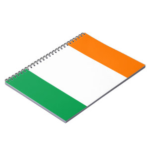 Flagge Irlands Notizblock