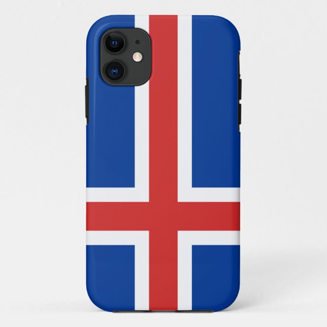 Flagge Islands Case-Mate iPhone Hülle (Rückseite)