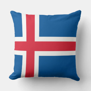Flagge Islands Kissen