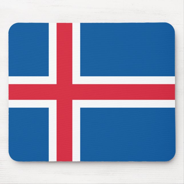 Flagge Islands Mousepad (Vorne)