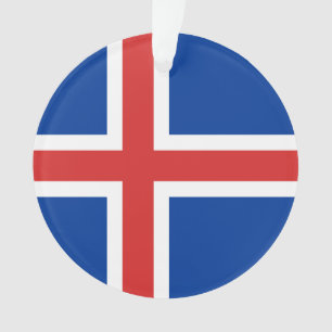 Flagge Islands Ornament