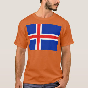 Flagge Islands T-Shirt