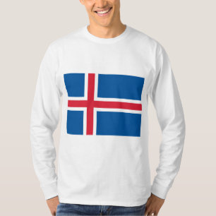 Flagge Islands T-Shirt