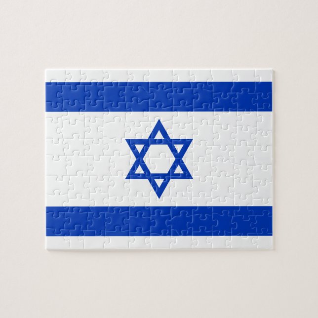 Flagge Israels (Horizontal)