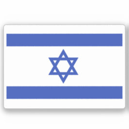 Flagge Israels Aufkleber