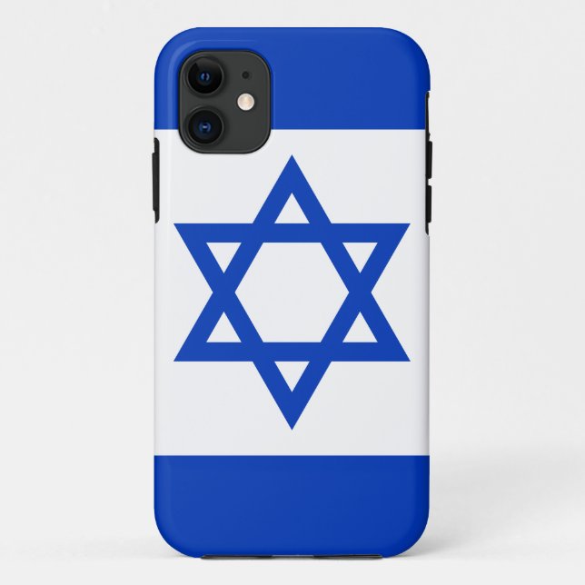 Flagge Israels Case-Mate iPhone Hülle (Rückseite)