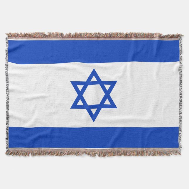 Flagge Israels Decke (Vorderseite)