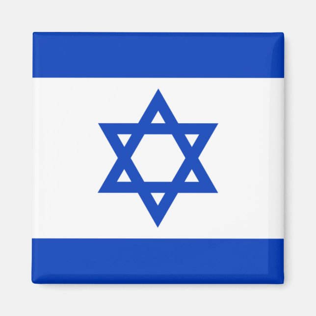 Flagge Israels Magnet (Vorne)