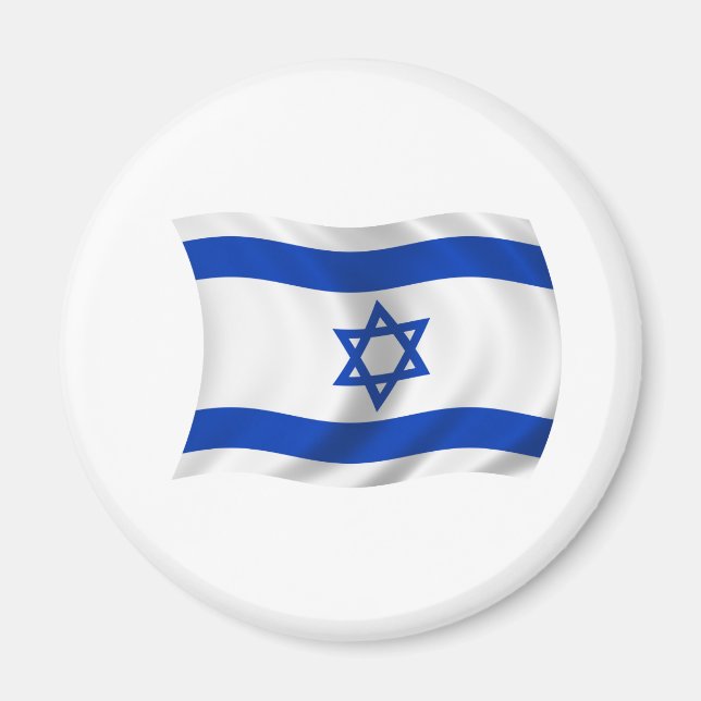 Flagge Israels Magnet (Vorne)