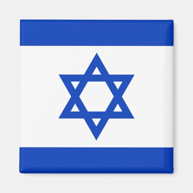 Flagge Israels Magnet (Vorne)