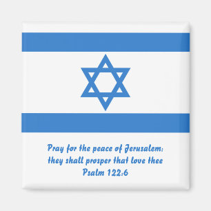 Flagge Israels, Magnet
