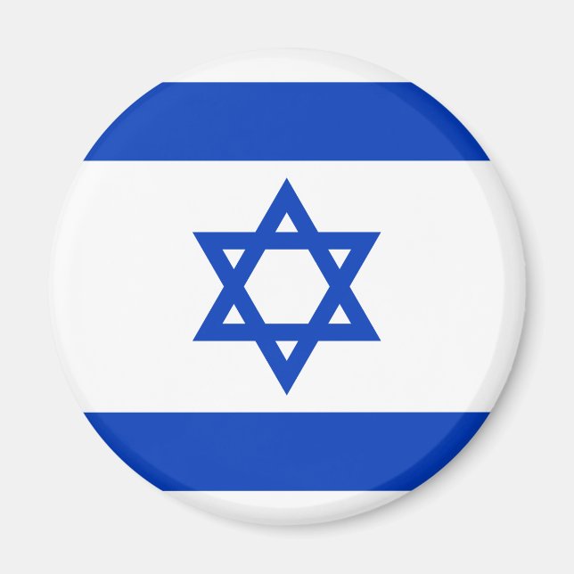 Flagge Israels Magnet (Vorne)
