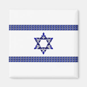 Flagge Israels Magnet