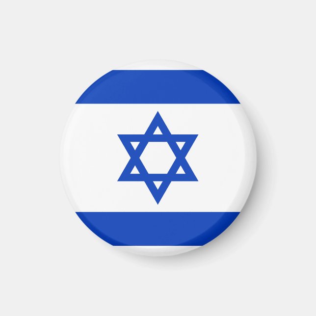 Flagge Israels Magnet (Vorne)