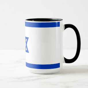 Flagge Israels Tasse