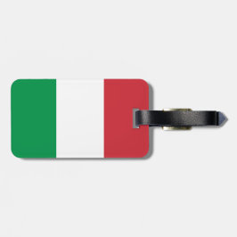 Flagge Italiens Gepäckanhänger
