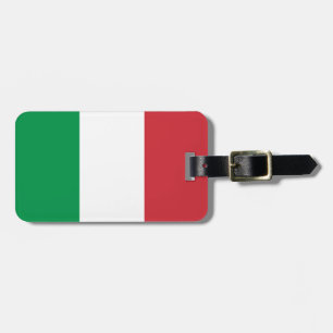 Flagge Italiens Gepäckanhänger