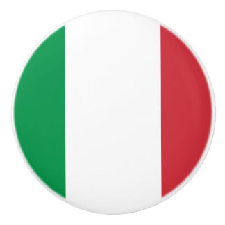 Flagge Italiens Keramik Knob Keramikknauf