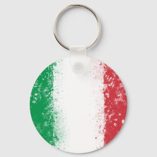 Flagge Italiens Schlüsselanhänger