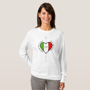 Flagge Italiens T-Shirt