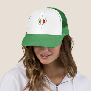 Flagge Italiens Truckerkappe