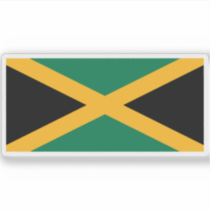 Flagge Jamaikas Aufkleber