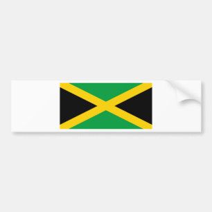 Flagge Jamaikas Autoaufkleber