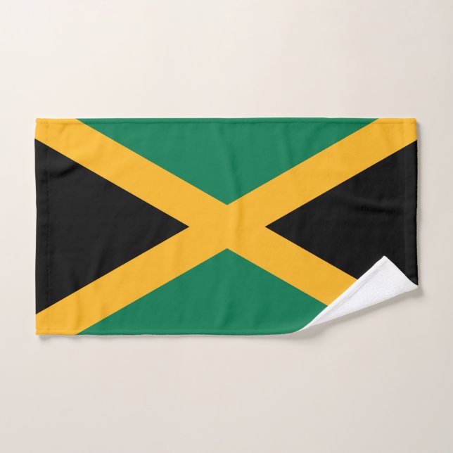 Flagge Jamaikas Handtuch (Handtuch)