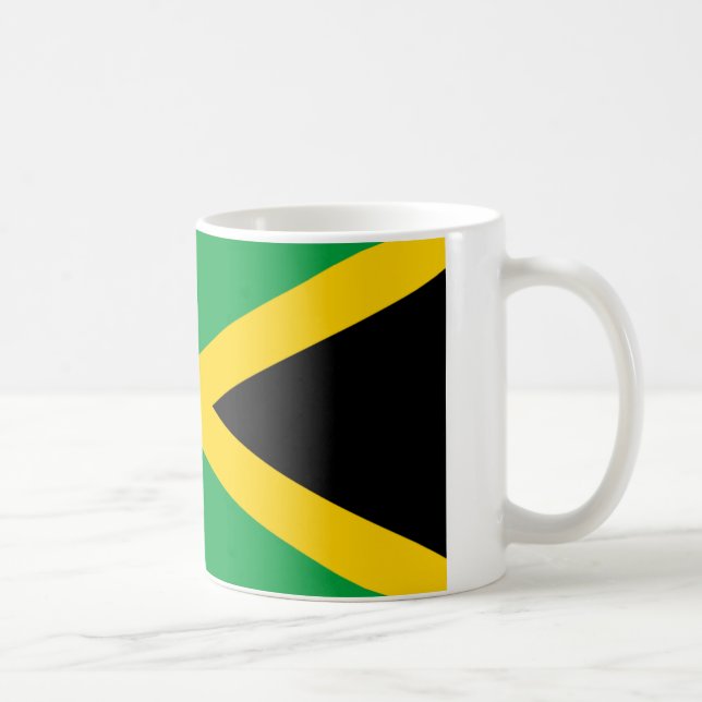 Flagge Jamaikas Kaffeetasse (Rechts)