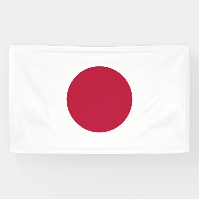 Flagge Japans Banner (Horizontal)