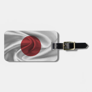 Flagge Japans Gepäckanhänger