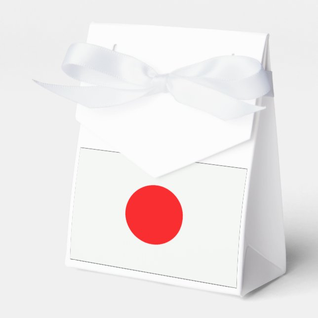 Flagge Japans Geschenkschachtel (Vorderseite)