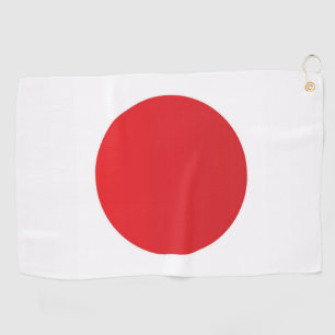 Flagge Japans Golfhandtuch