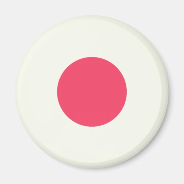 Flagge Japans Magnet (Vorne)