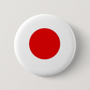 Flagge Japans Sun Button