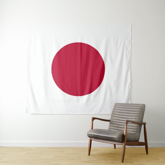 Flagge Japans Wandteppich (Beispiel (Horizontal))