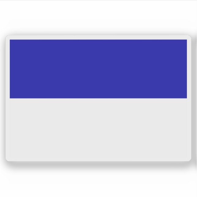 Flagge Kadaň, Tschechische Republik Aufkleber (Vorderseite)