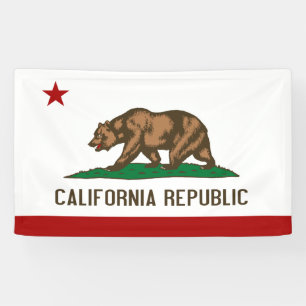 FLAGGE KALIFORNIEN - BANNER