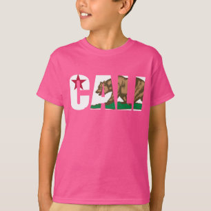 Flagge Kaliforniens Cali T-Shirt